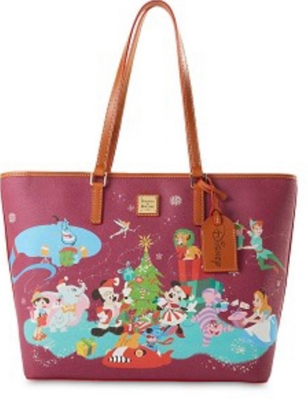 Disney Dooney And Bourke - Christmas 2023 Mickey And Friends Tote & Wallet